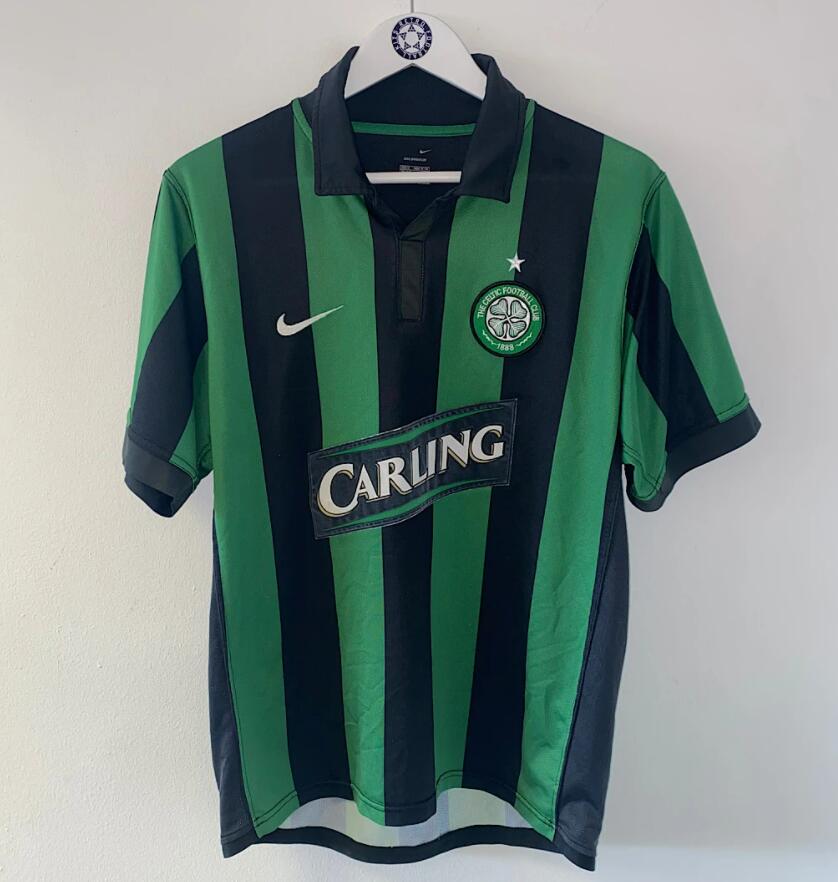 2006-07 Celtic Retro Away Kit Soccer Jersey